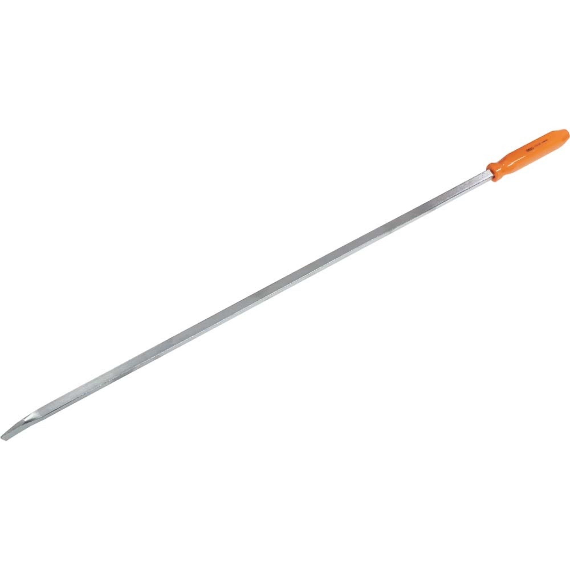 Gray Tools 36" Screwdriver Handle Pry Bar, Curved Nickel Plated Blade